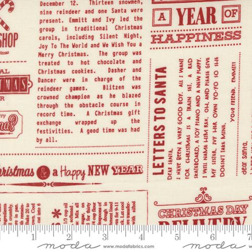 Emmitt and Ivy Red 55690 21 Moda by the yard