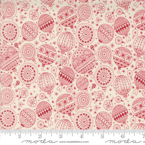 Emmitt and Ivy Red 55694 22 Moda by the yard