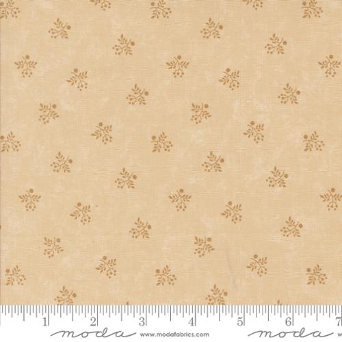 A Vintage Christmas from Kansas Troubles for Moda Tan Holly Blenders, by the yard