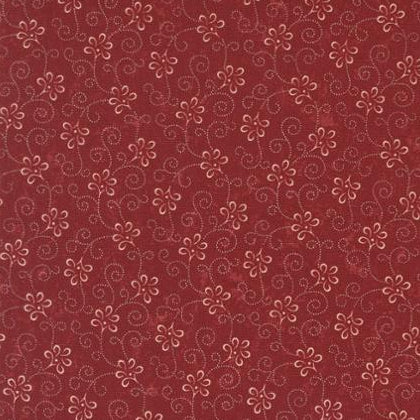 A Vintage Christmas from Kansas Troubles for Moda Red Ribbon Blenders, by the yard