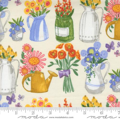 Superbloom Cream 48782 11 Moda  by the yard