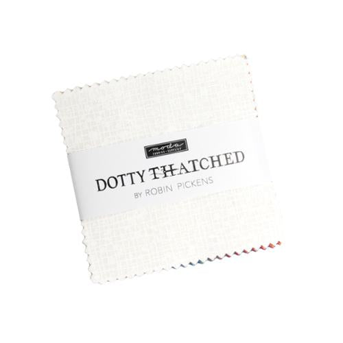 Dotty Thatched Mini Charm 48715MC Moda Precuts