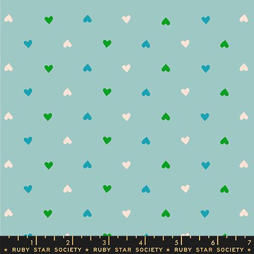 Best Day Ever Turquoise RS0091 20 Ruby Star Society by the yard