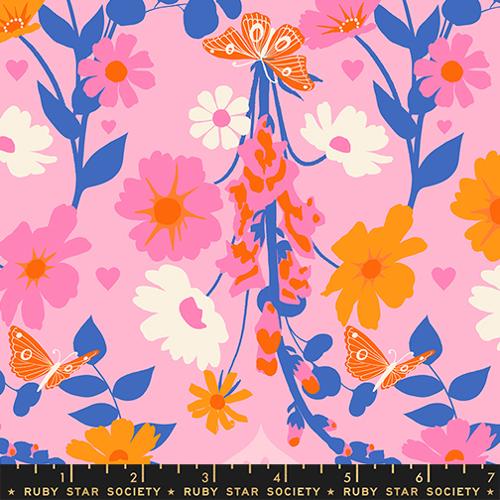 Best Day Ever Posy RS0106 12 Ruby Star Society by the yard