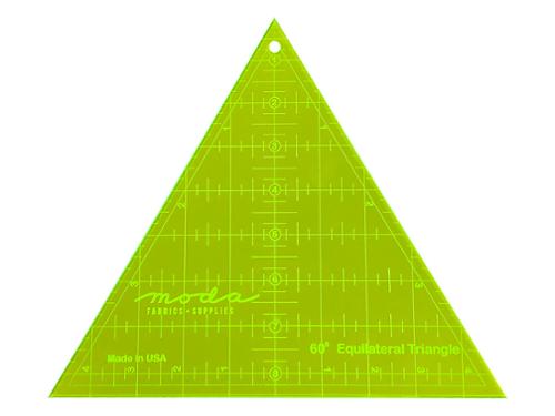 60 degree Equilateral Triangle 6020M Moda
