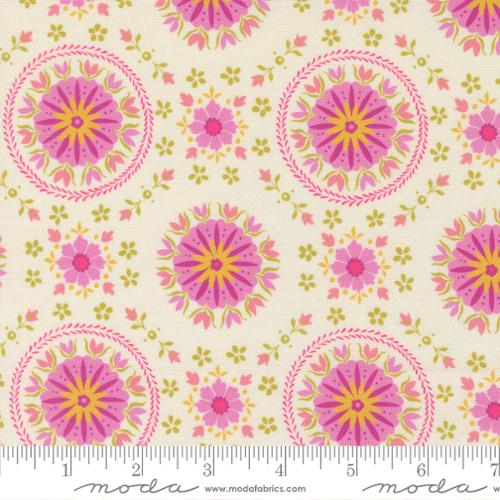 Parlor Mandala Cream 11964 11 Moda by the yard