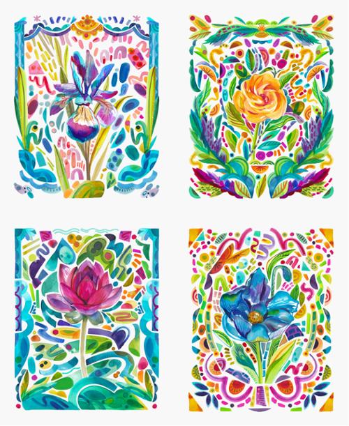 Radiant Panel Rainbow 21847 11 Moda, sold by the panel