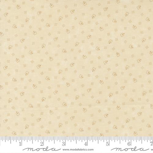 Bluebirds Nest Cream 9804 21 Moda by the yard