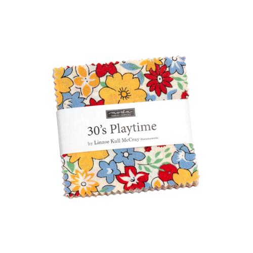 30s Playtime 2025 Mini Charm 23370MC Moda Precuts