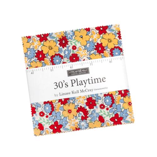 30s Playtime 2025 Charm Pack 23370PP Moda Precuts