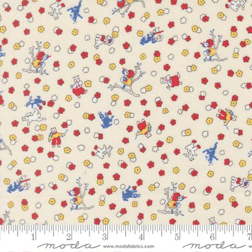 30s Playtime 2025 Eggshell 23373 11 Moda by the yard