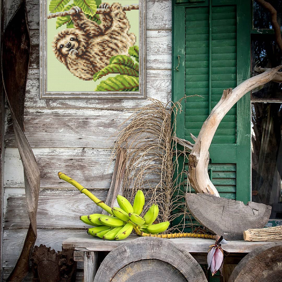 Needlepoint Pillow Kit Sloth Collection DArt 5426