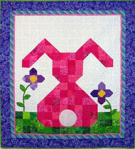 Funny Bunny Wall Hanging using fusible grid, All Supplies included, 3 Sessions 3/11, 3/18 3/25 Tuesday's 6-9