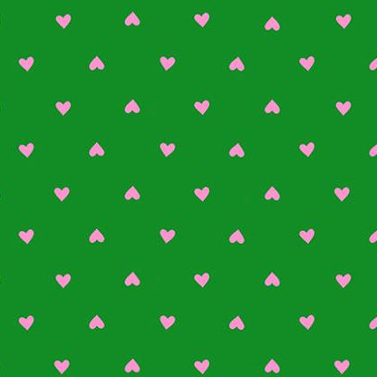 Trinketry Deep Verdant Neon RS0091 34 Ruby Star by the yard