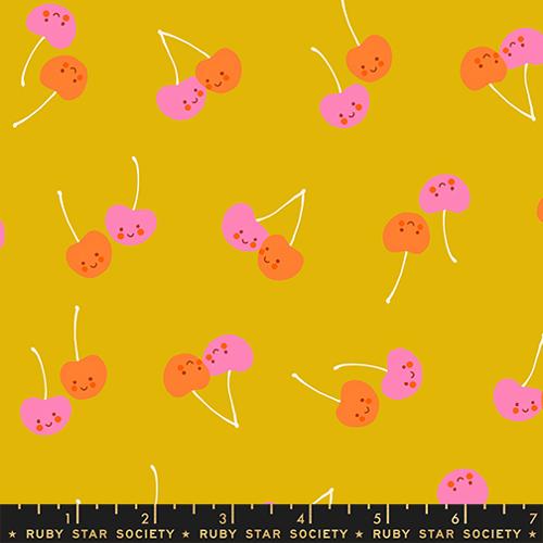 Trinketry Goldenrod RS0112 12 Ruby Star by the yard