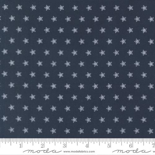 108" American Gather III Navy 108036 16 Moda Basics wide backing by the yard