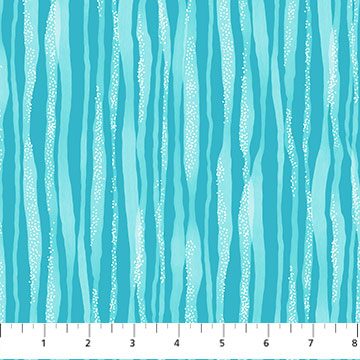 Alpine Bliss by Figo- Mint Reeds, by the yard-