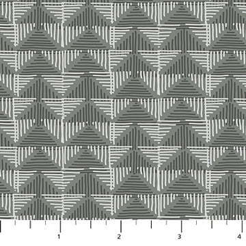 Snowfall from Figo, Gray Chevron, by the yard