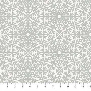 Snowfall from Figo, Gray Frost, by the yard