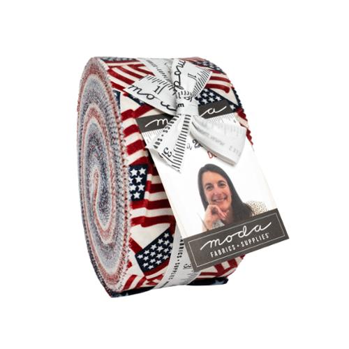 America 250 Years Jelly Roll® 56180JR Moda Precuts
