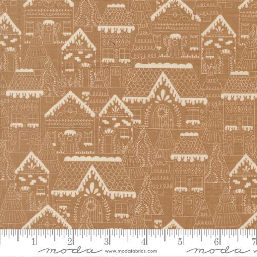 Gingerbread Lane Cocoa 26150 22 Moda by the yard