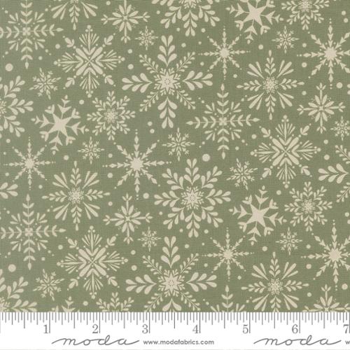 Gingerbread Lane Mistletoe 26153 13 Moda by the yard