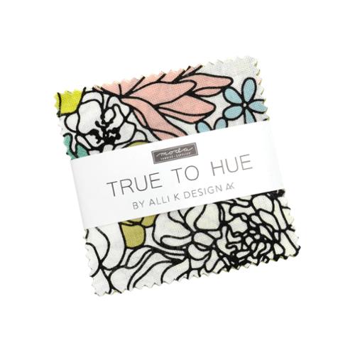 True To Hue Mini Charm 11560MC Moda Precuts