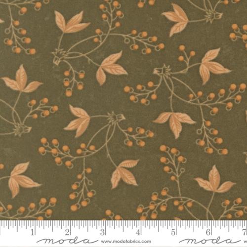 Flannel Season Grass from Kansas Troubles 9840 15F Moda by the yard