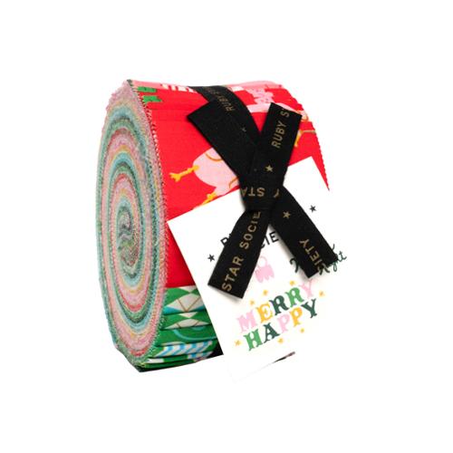 Merry Happy Jelly Roll® RS3097JR Ruby Star Society