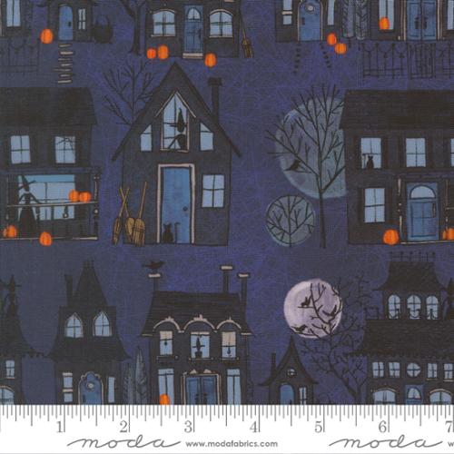 Coven Midnight Witch Village 48801 15 Moda by the yard