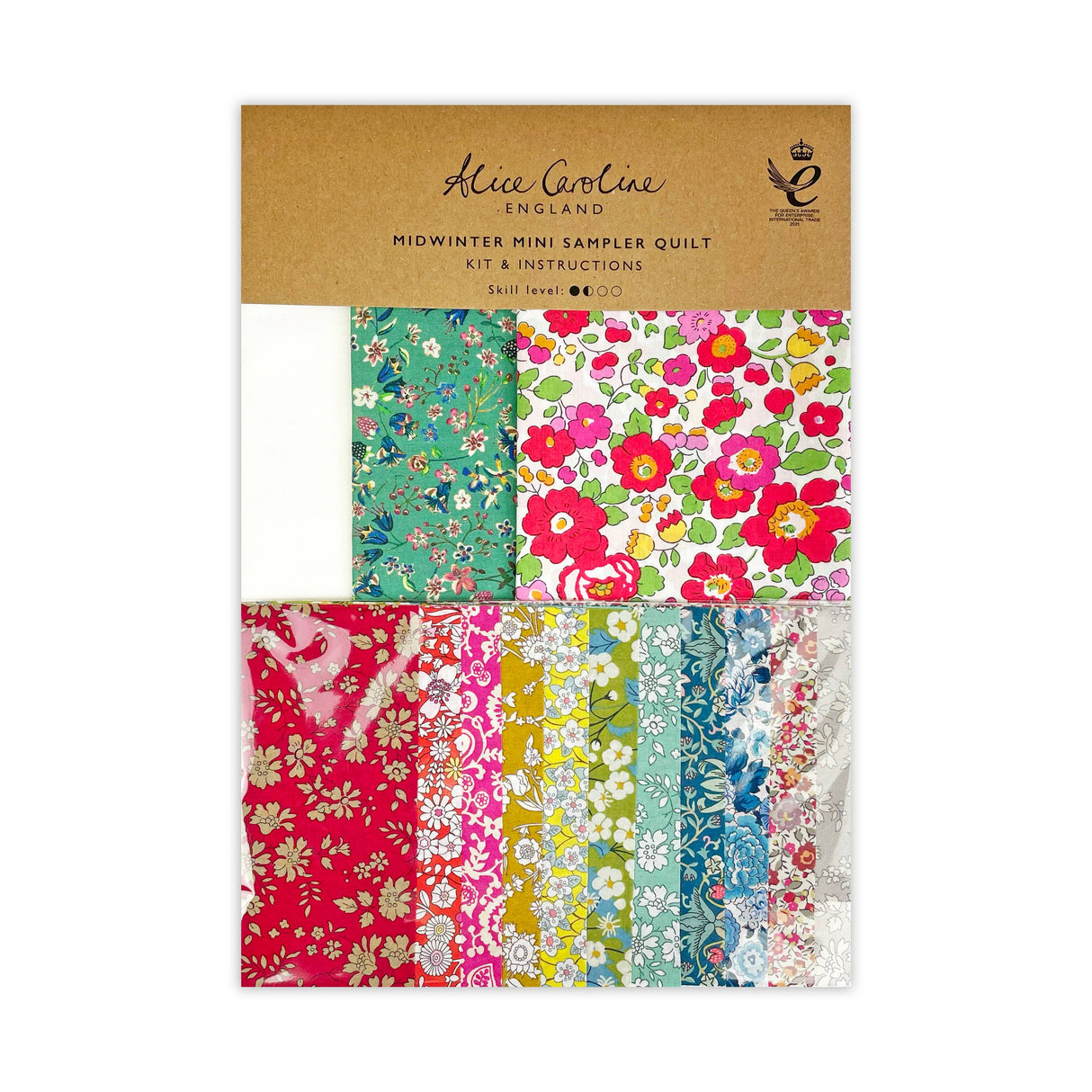 Liberty Tana Lawn® Fabric Midwinter Mini Sampler Quilt Kit