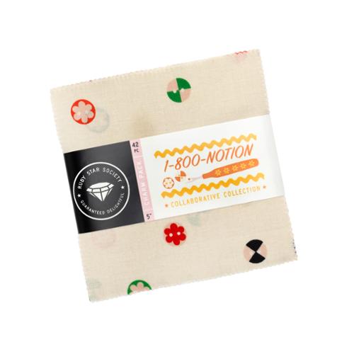 1 800 Notion Charm Pack RS5207PP Ruby Star Precut