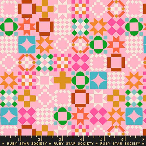 1 800 Notion Posy RS5215 13 Ruby Star by the yard