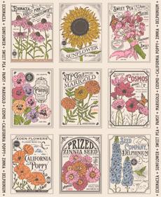 My Secret Garden Panel Cloud 20988 11 Moda #1