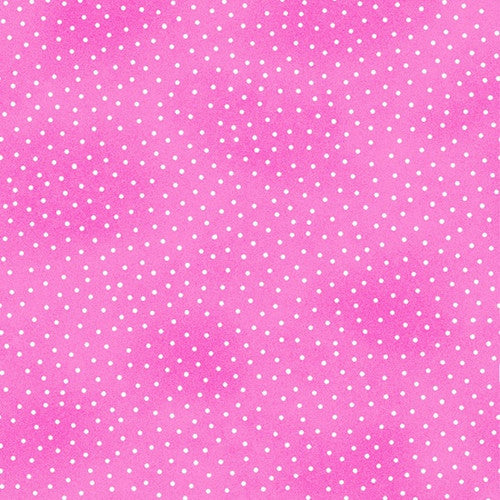 Baby Pink tonal small dot flannel print, Flannel by the yard, A E Nathan