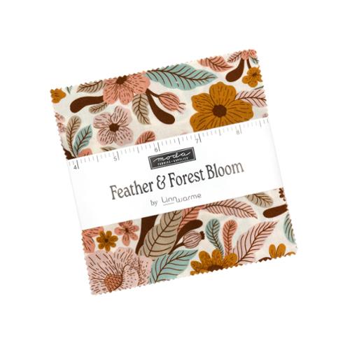 Feather and Forest Bloom Charm 14140PP Moda Precuts