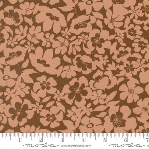 Feather and Forest Bloom Walnut 14146 15 Moda by the yard