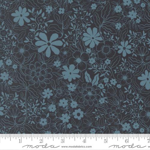 Feather Forest Bloom Midnight 14147 19 Moda by the yard
