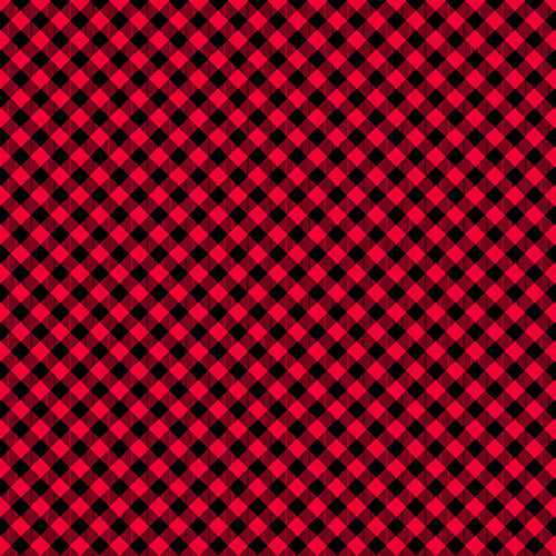 Red and Black Pricilla’s Plaid by the yard