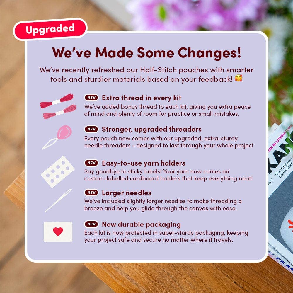 GOOD LUCK CHARMS - Needlepoint Pouch Kit