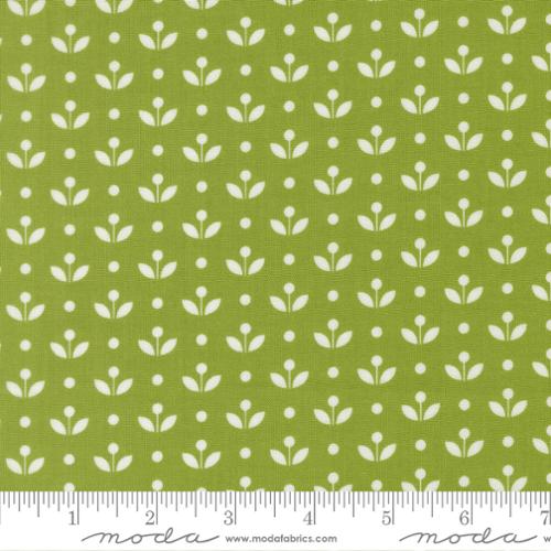 Bloomsberry Leaf 55357 14 Moda, by the yard