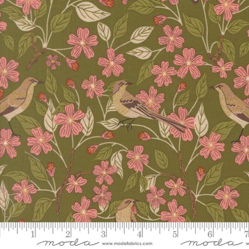 Ladybug Whimsy Metal Grass 48441 17M Moda by the yard