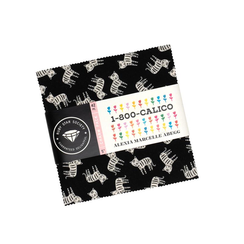 1 800 Calico Charm Pack RS4165PP Ruby Star Precut