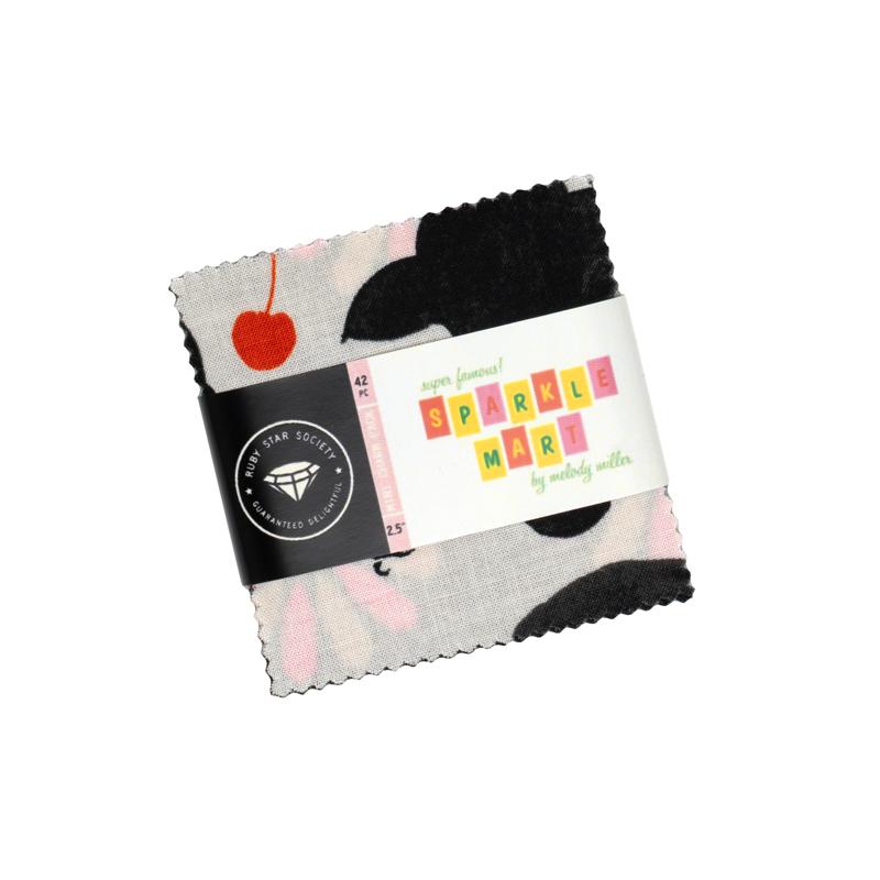 Sparkle Mart Mini Charm RS0116MC Ruby Star Precut