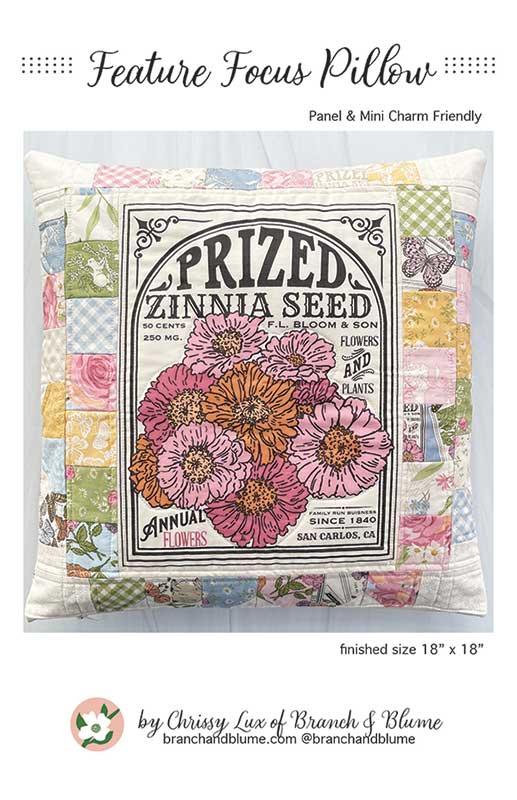 My Secret Garden Quilted Pillow Kit