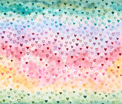 Fleur The Love Quilting Rainbow 39882 11QC Moda by the yard