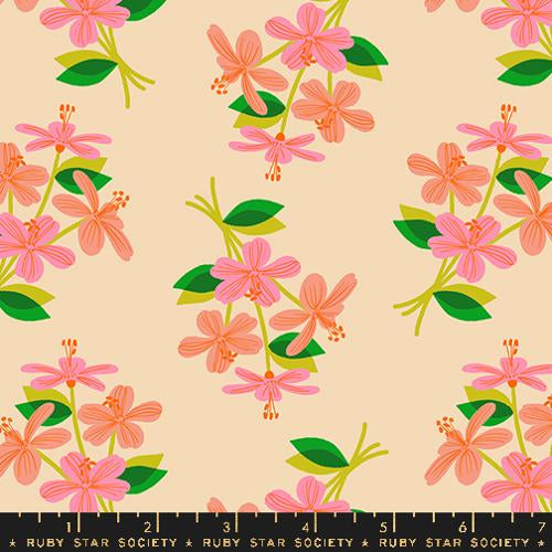 Moda Ruby Star Society Favorite Flowers Vintage Paper by the Yard