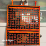 Jack-O-Lantern Clear TPU Vinyl Fabric for Bag Making
