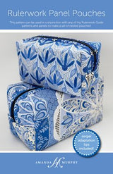 Rulerwork Panel Pouches Pattern