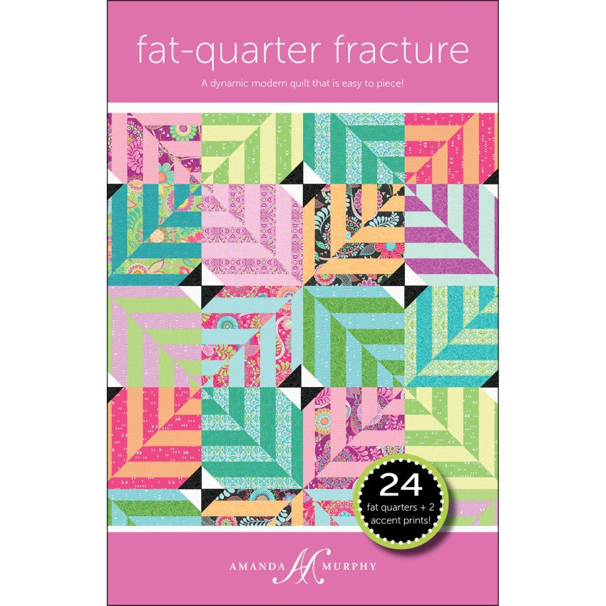 Fat Quarter Fracture Printed Pattern